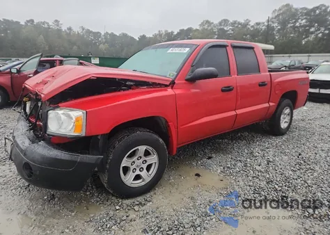 2007 Dodge Dakota Quad z USA, uszkodzony, nr VIN 1D7HE28K87S224322